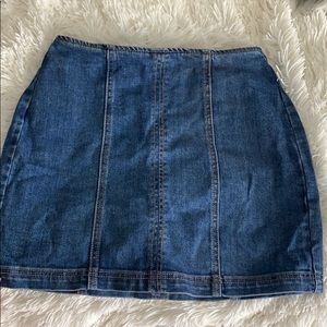 Jean skirt
